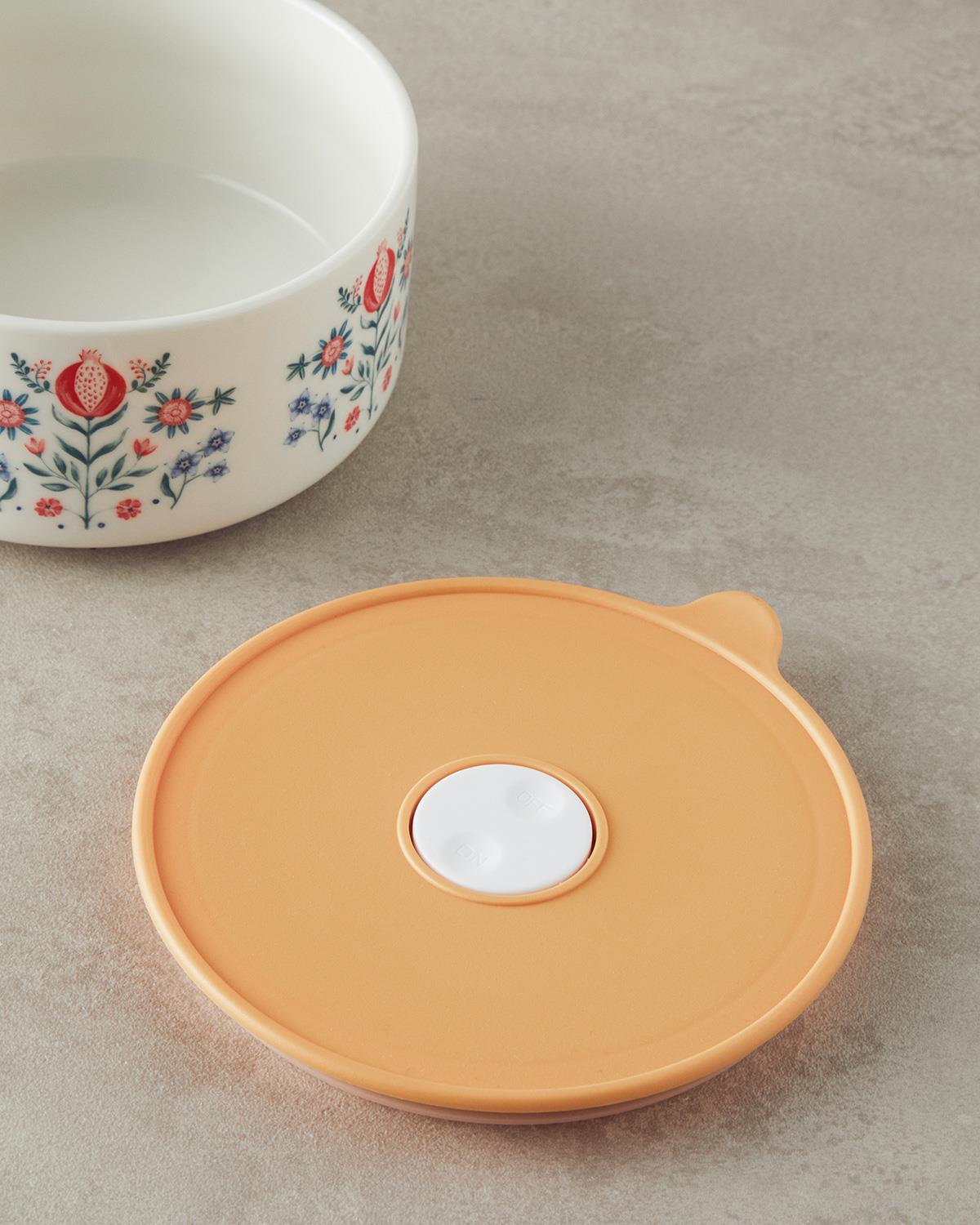 New Bone China Storage Box 850 ml Yellow