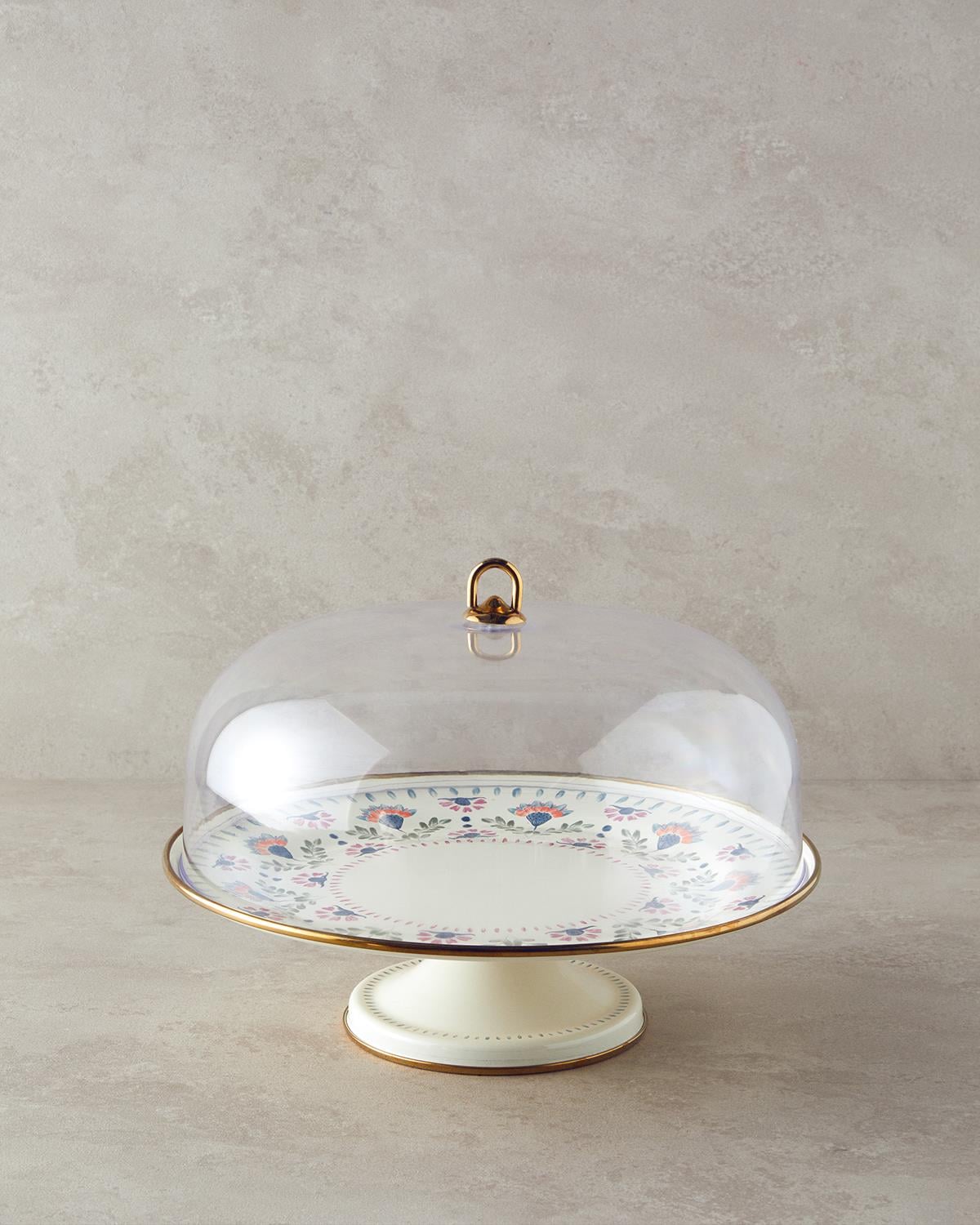 Carnival Time Стойка За Кекс Емайлиран 31 см Шарен