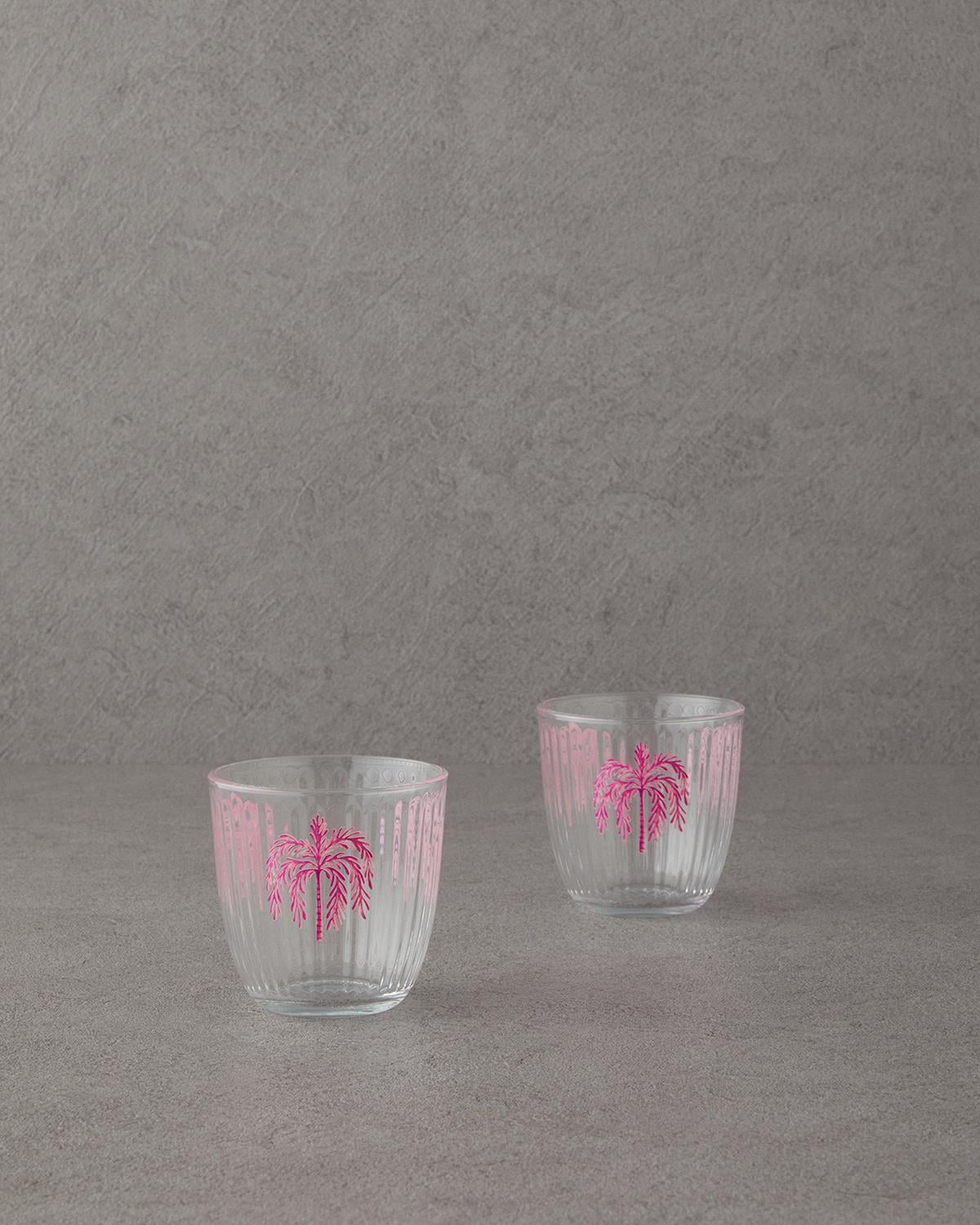 Carnival Tree Чаша 2 бр. Стъкло 290 мл Розов