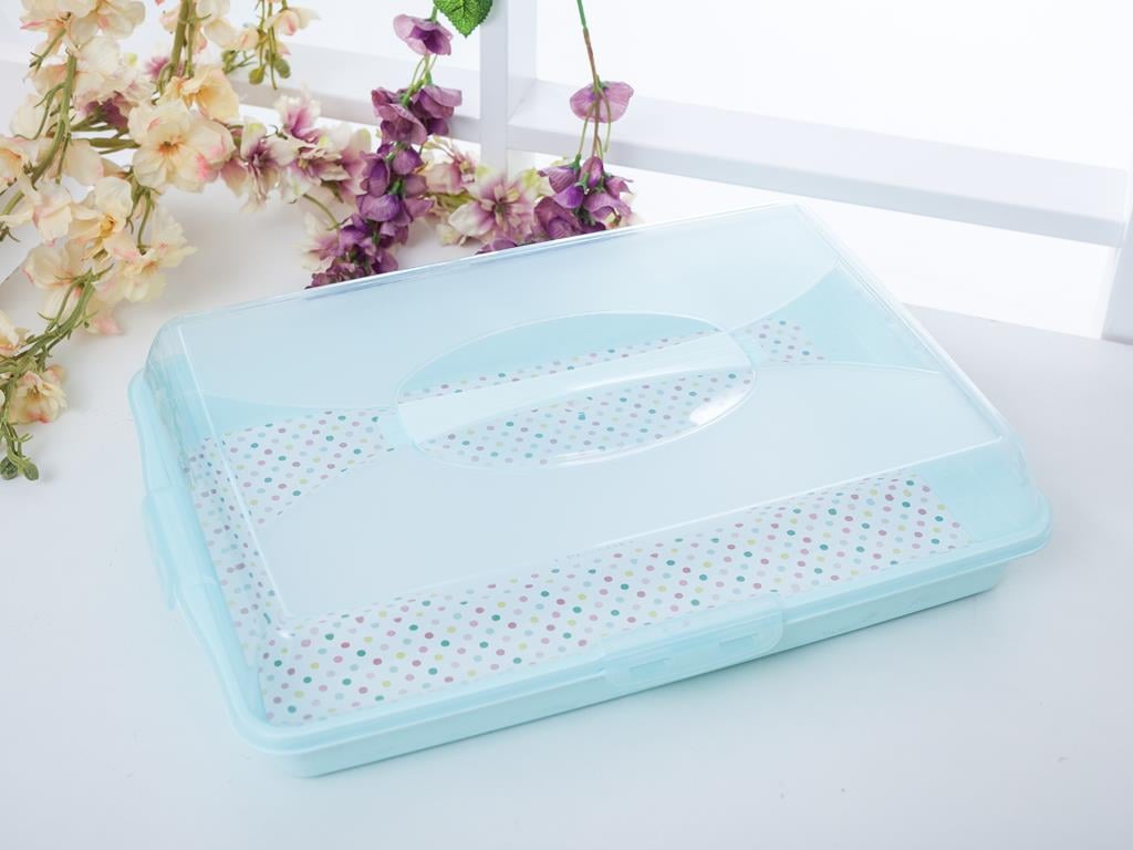 Cassandra ФОРМА ЗА ПАСТА - БАН С капак Пластмасов 27x40 cm Mint