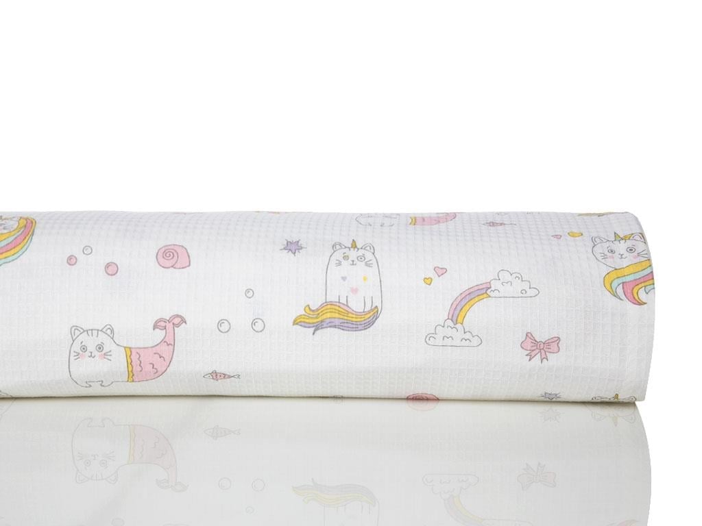 Caticorn БЕБЕШКА ПОКРИВКА Отпечатано 100x150 cm Pink