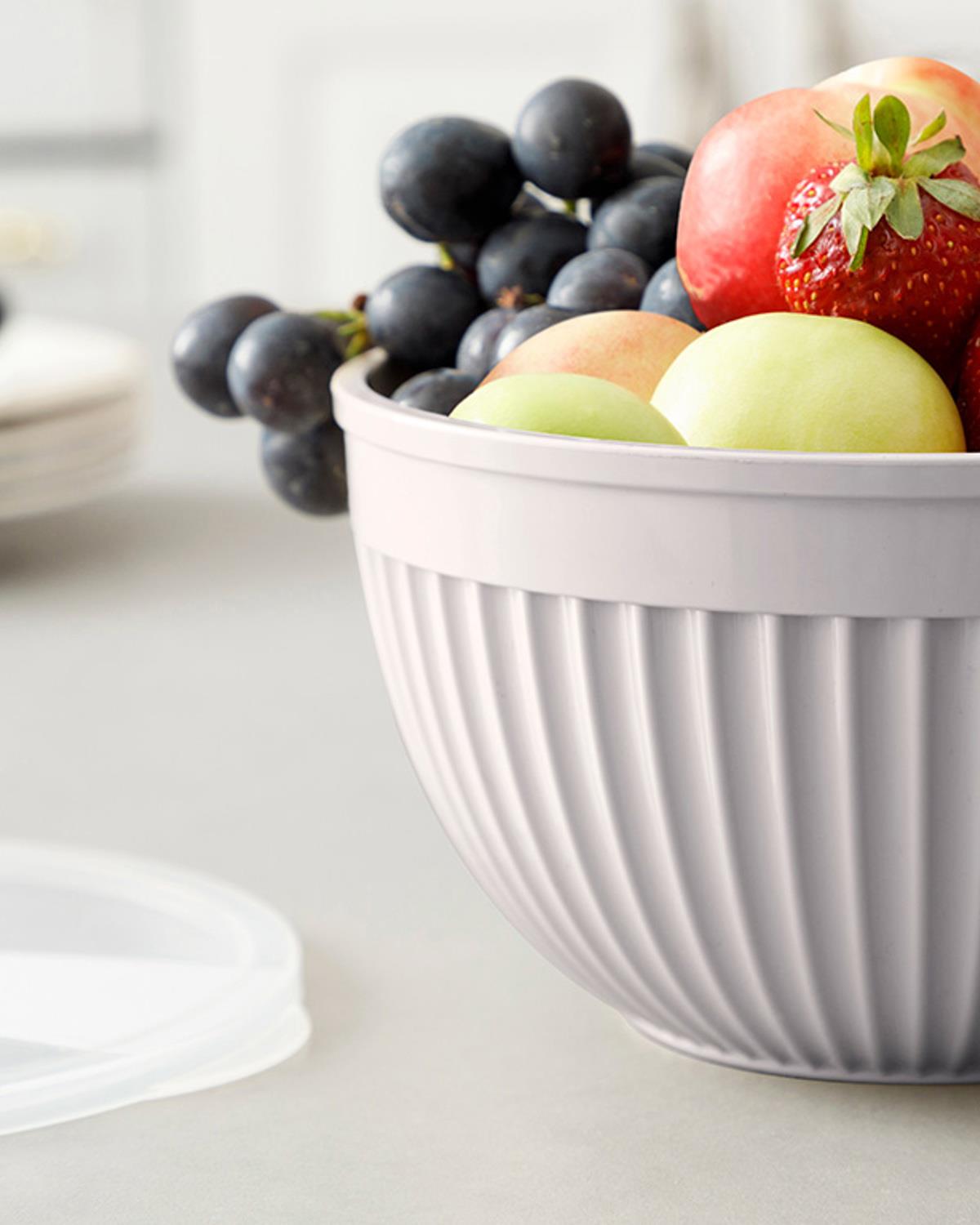 Charming Кутия За Съхранение Пластмаса 2 л Сив