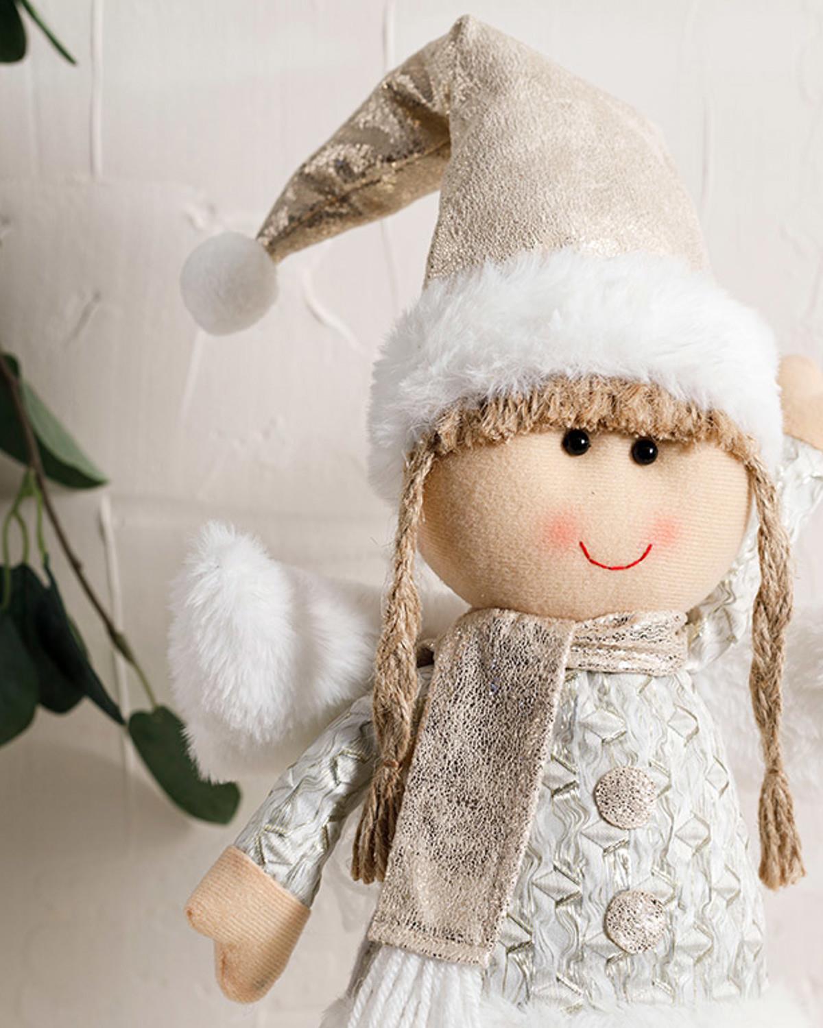 Charming Angel Фигурка Полиестер 28x20x8 см Златен