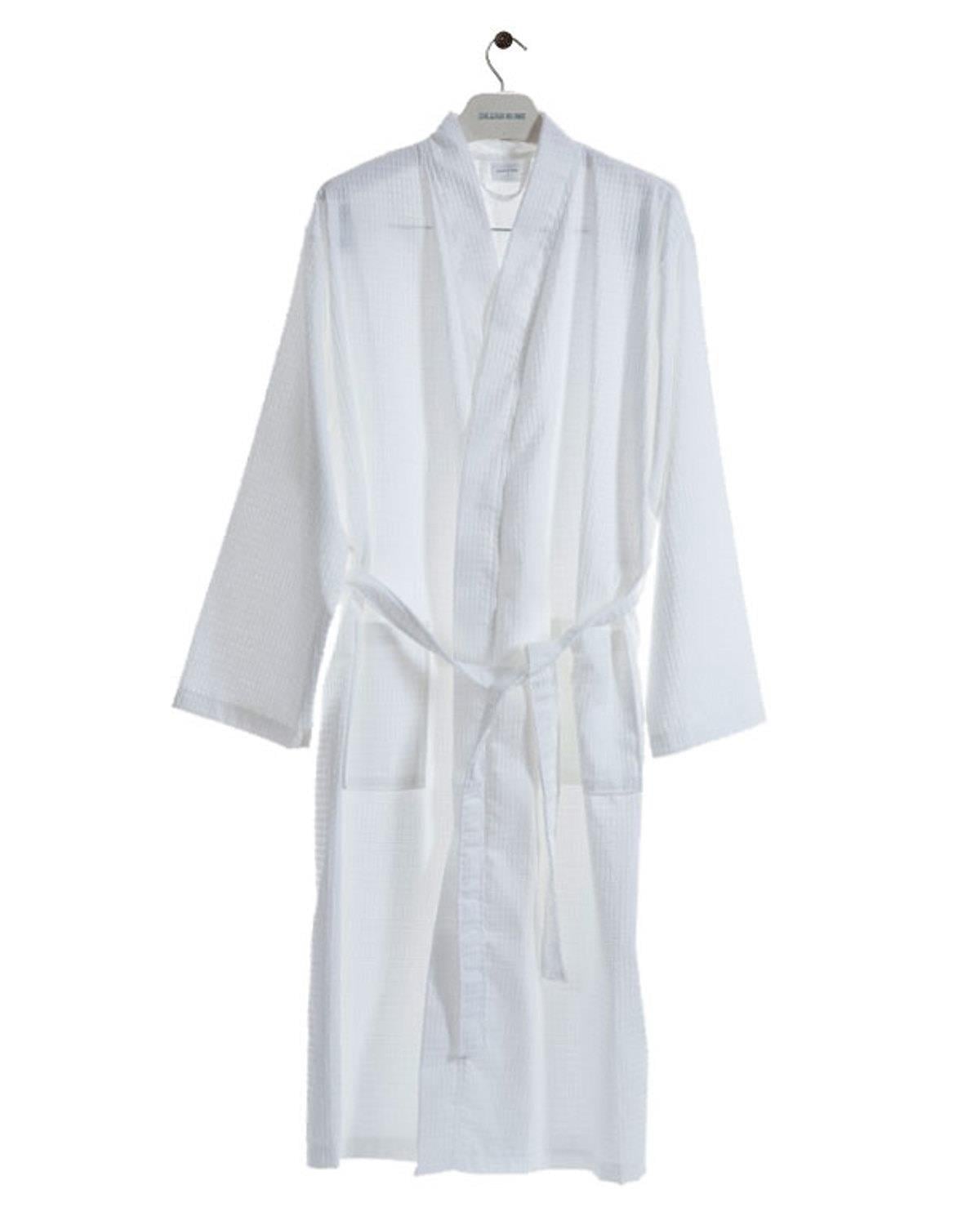 Chic ХАЛАТ Мъжки Вафла L White