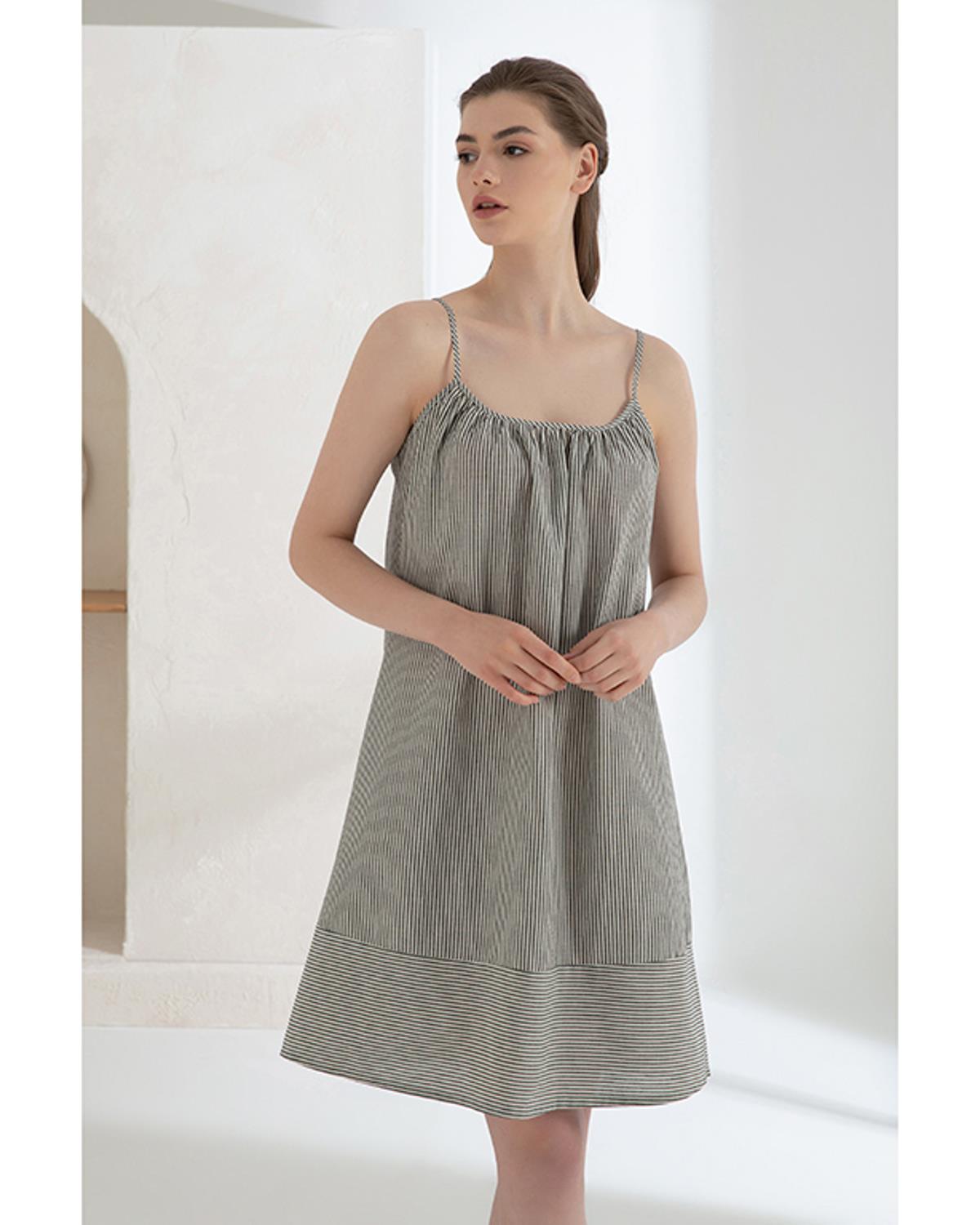 Coastal Нощница Дамски, Памучен, Индиго, Xl