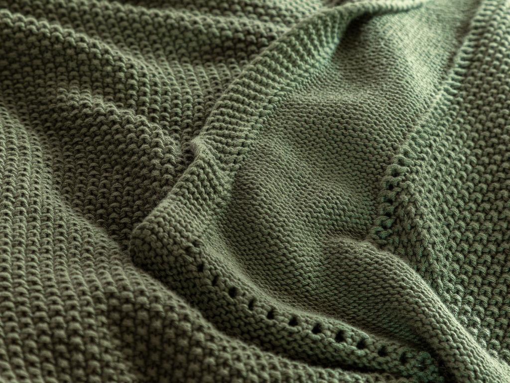 Cotton БЕБЕШКО ОДЕАЛО 80x120 cm Green
