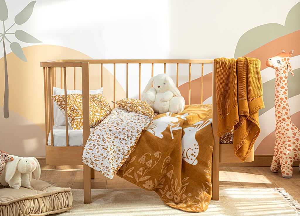 Cotton БЕБЕШКО ОДЕАЛО 80x120 cm Hardal