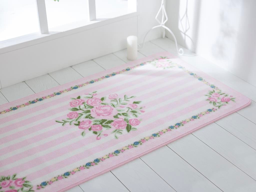 Courtney КИЛИМ Нехлъзгаща се Отпечатано 80x150 cm Pink