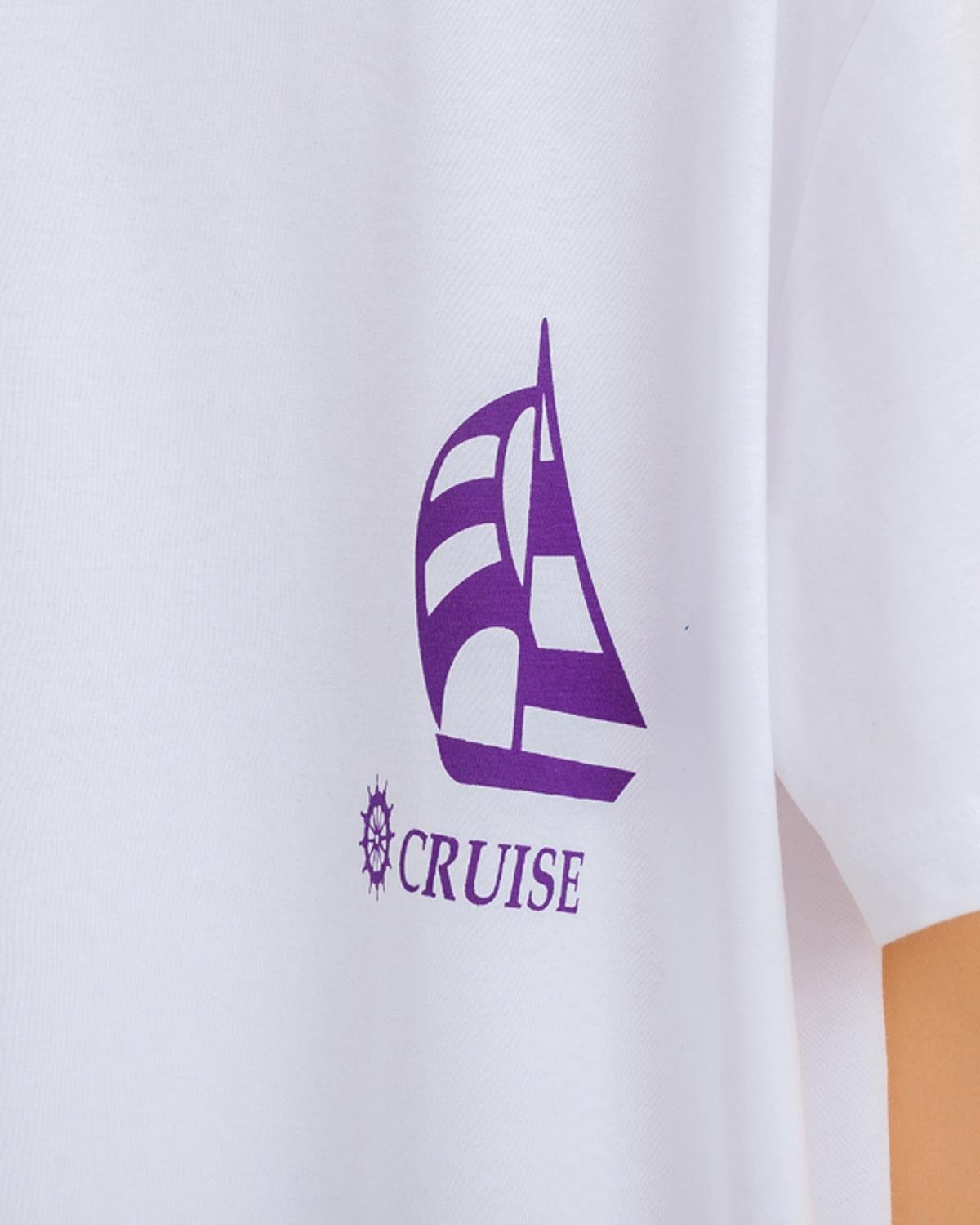 Cruise Комплект Пижама С торбичка Памучен M Морскосин