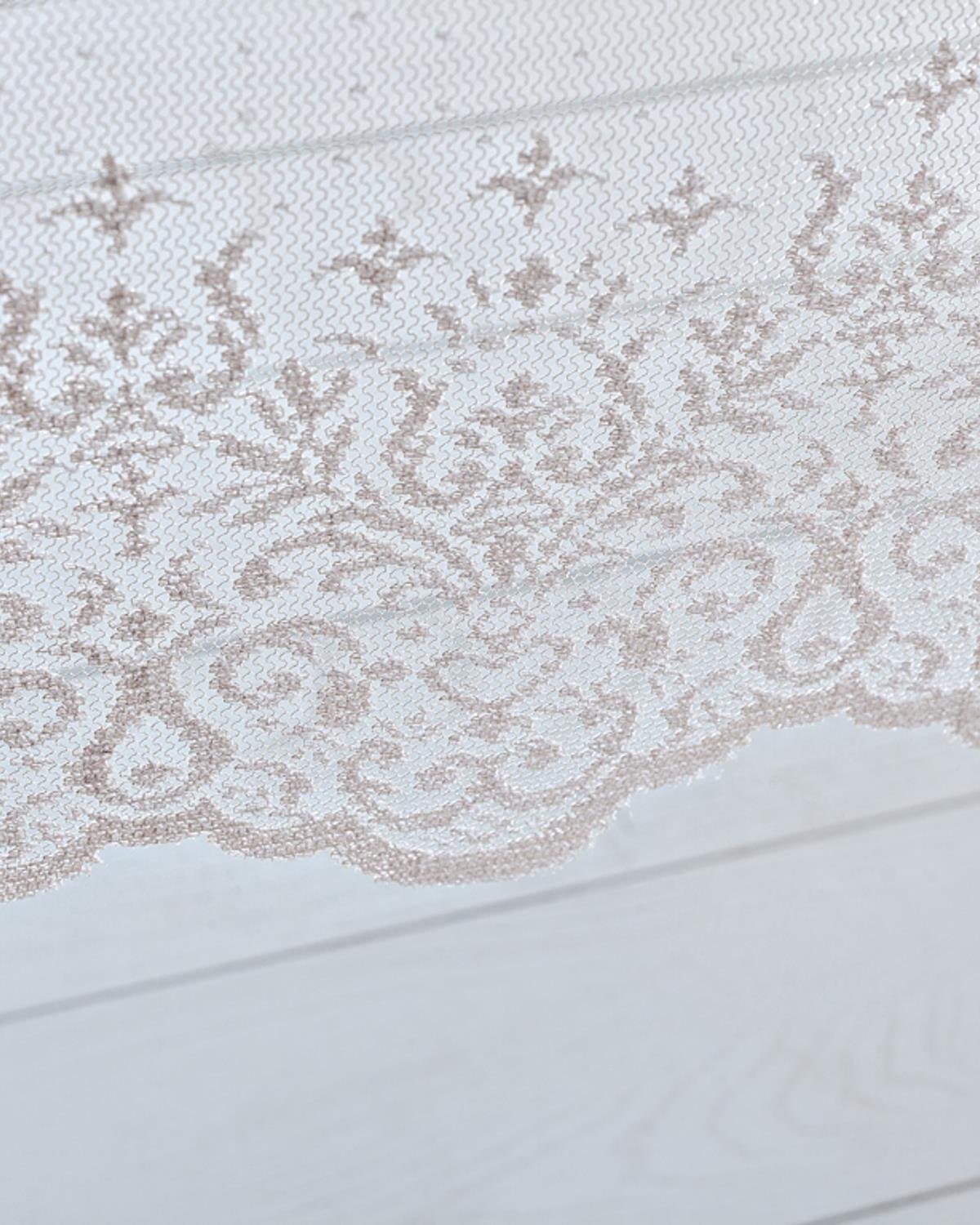 Damasque Покривка За Маса Трикотажен 150x220 см Бежов