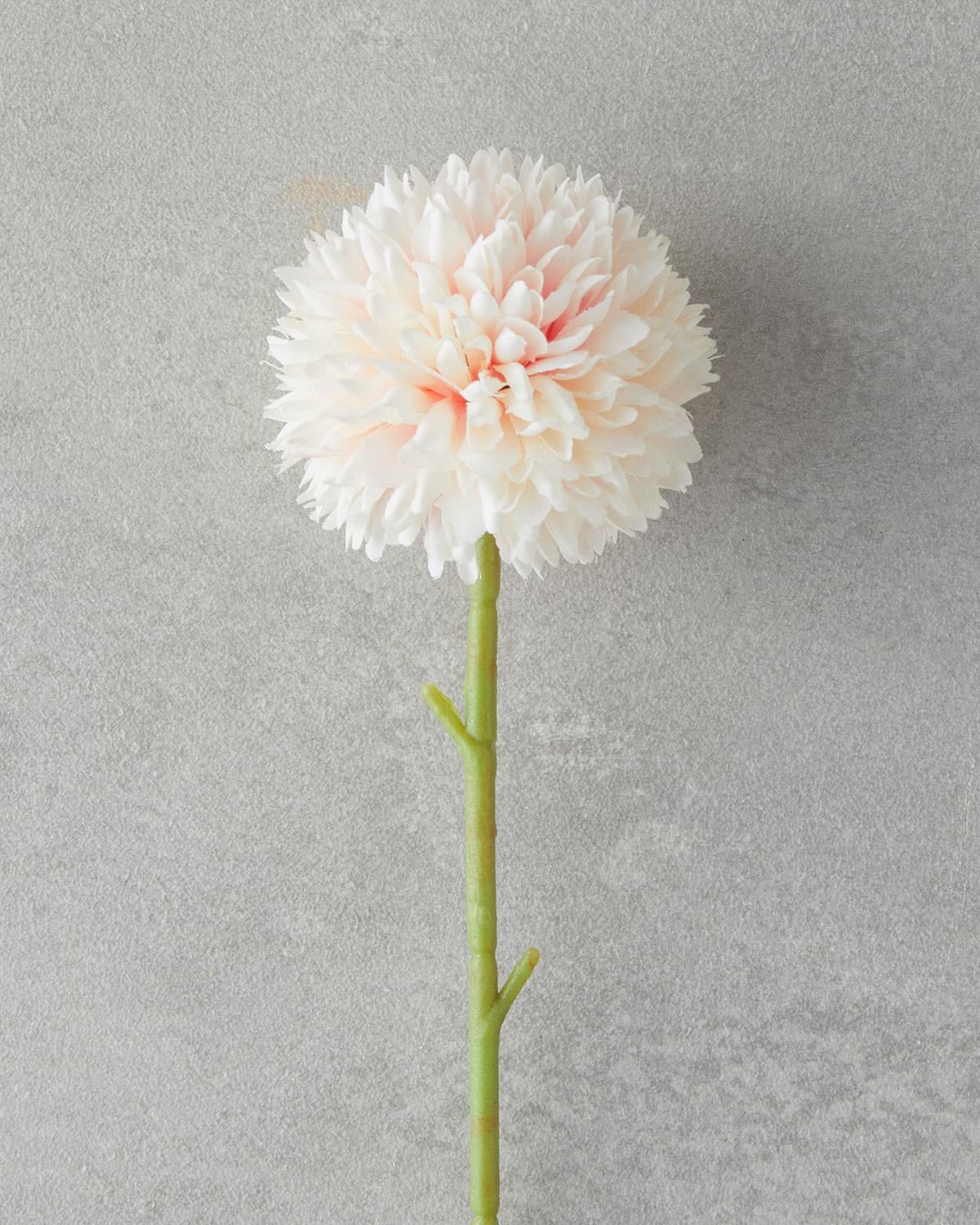 Dandelion Изкуствено Цвете Един Стрък 28,5 cm Пудра