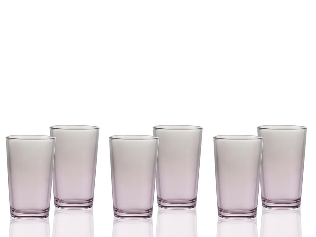Degetto ВОДНА ЧАША 6 Set Served with Coffee Cam 100 ml Gray-Pink
