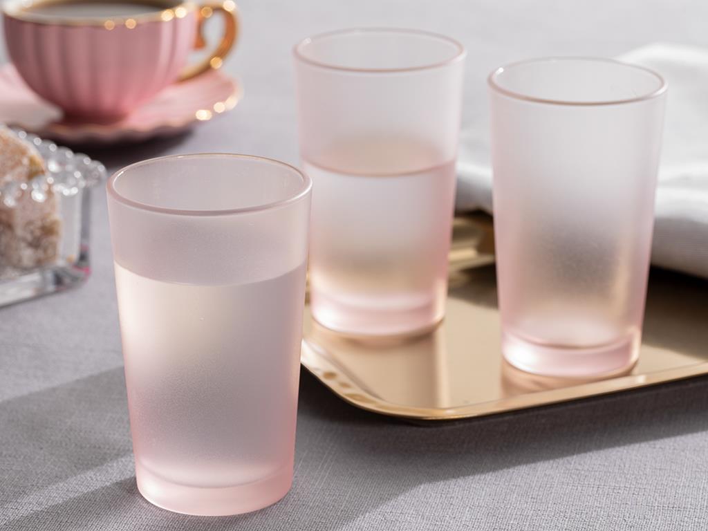 Degetto ВОДНА ЧАША 6 Set Served with Coffee Cam 100 ml Gray-Pink