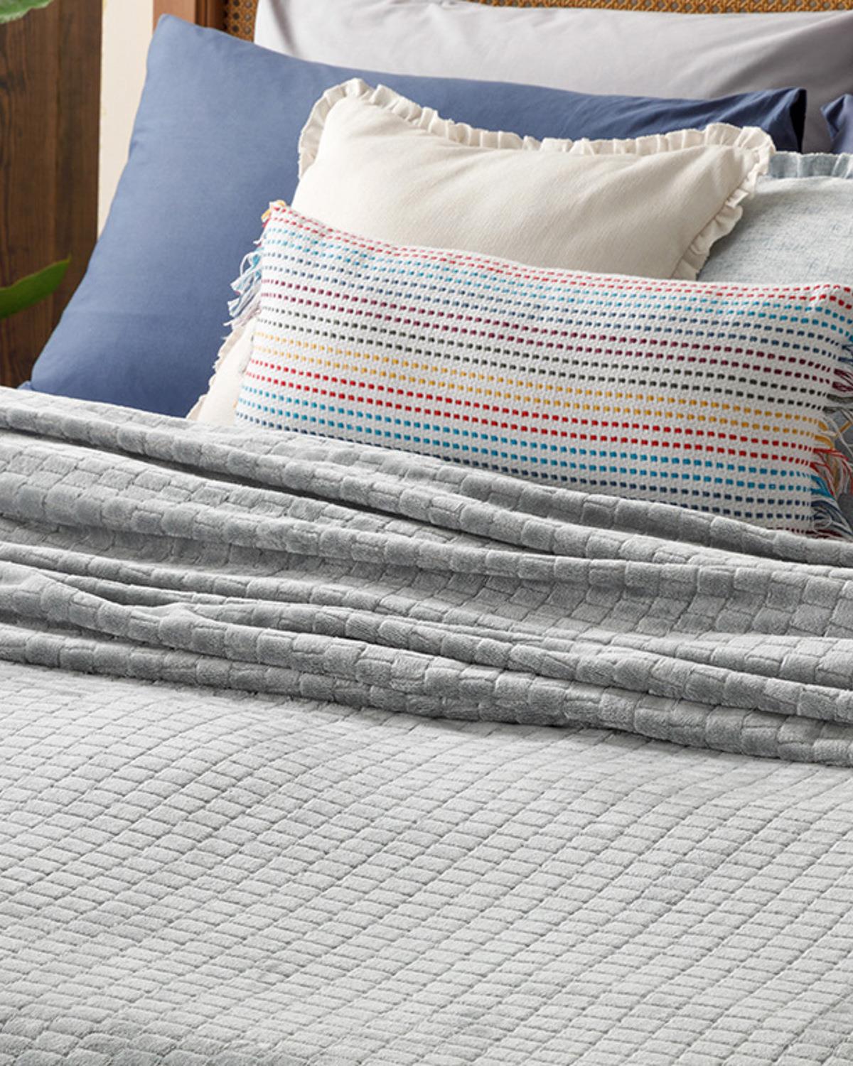 Delicate Одеяло Единичен Super Soft 150x200 см Сив