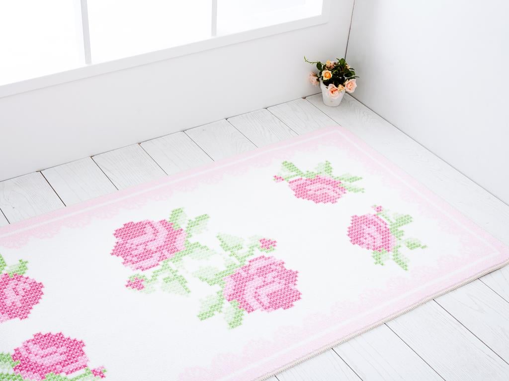 Destin КИЛИМ Отпечатано 80x150 cm Pink