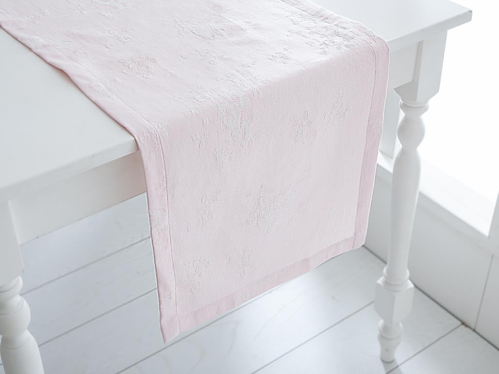 Destiny Ранър Поликоттон 40x140 cm Pink