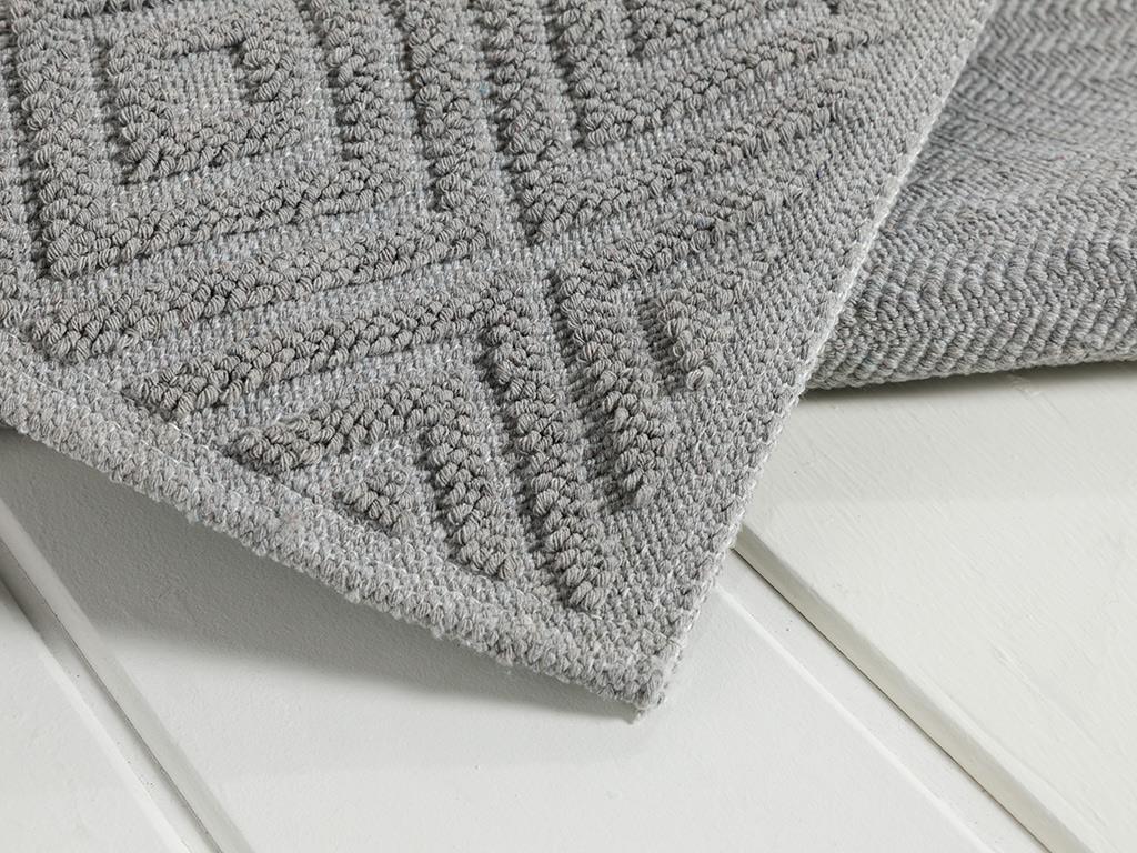Diamonds КИЛИМ Памучен 80x150 cm Gray