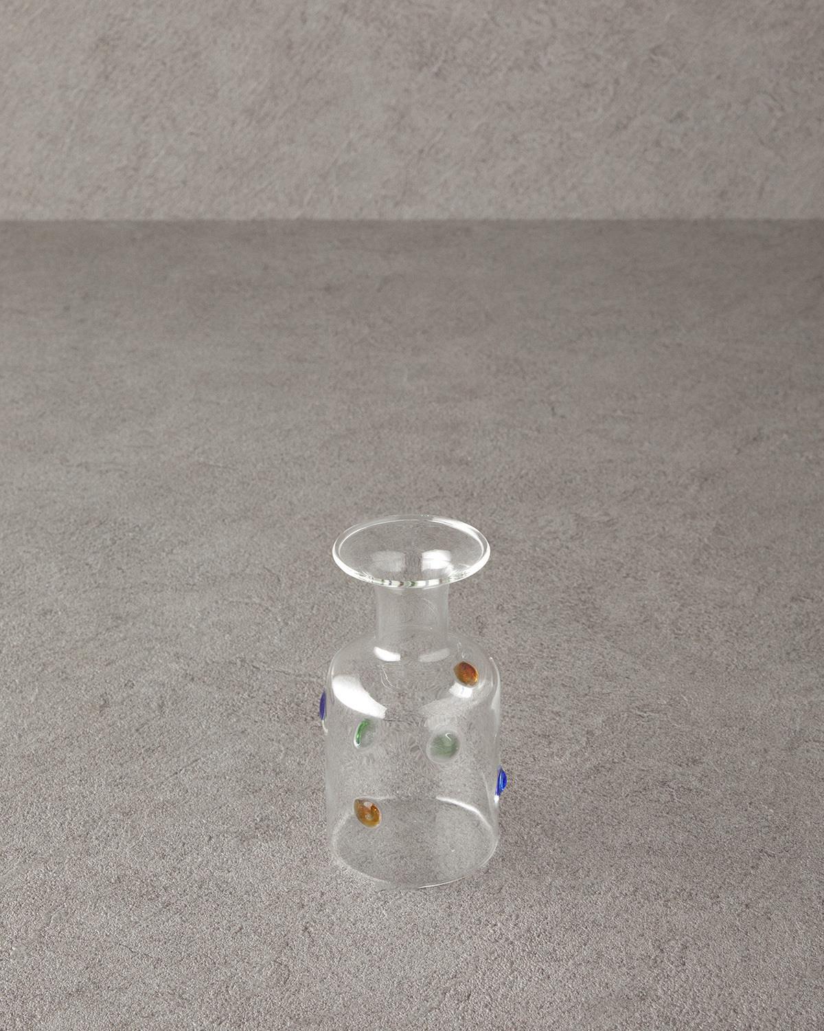 Dotty Ваза Боросиликат 11,5x6,5 см. Прозрачен