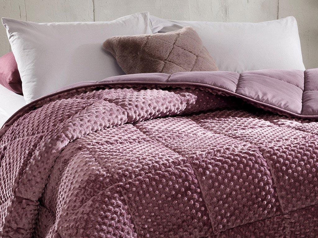 Drop ЮРГАН Tek Kişilik Wellsoft 155x215 cm Damson