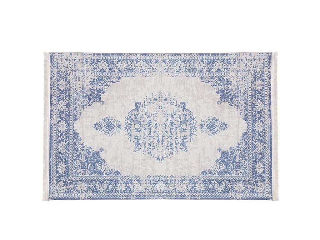 Elmina КИЛИМ Кадифе 120x180 cm Dark Blue