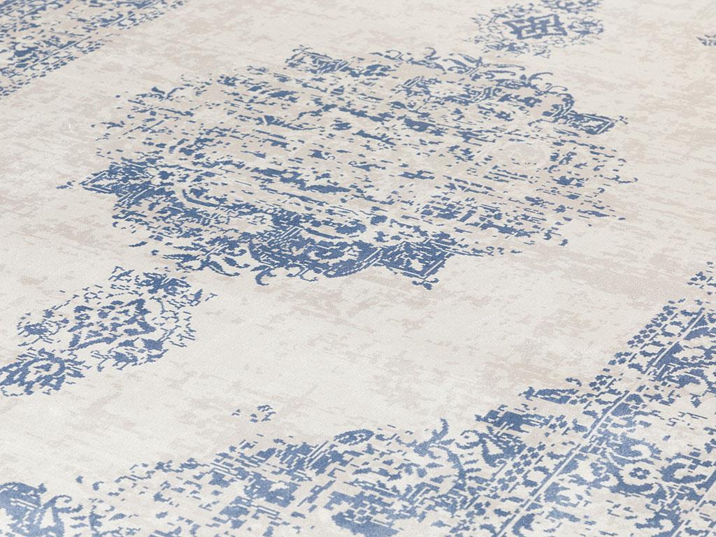 Elmina КИЛИМ Кадифе 120x180 cm Dark Blue