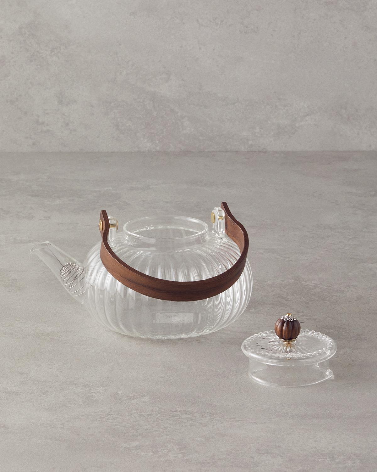 Eva Чайник Боросиликат 800 мл Прозрачен