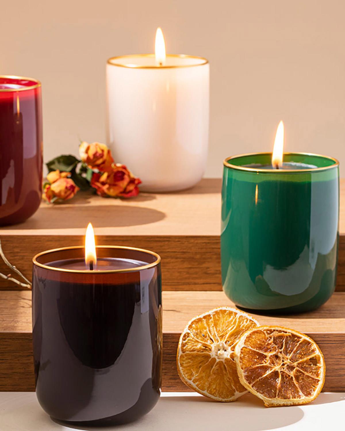 Evelin Scented Candle 190 gr Green