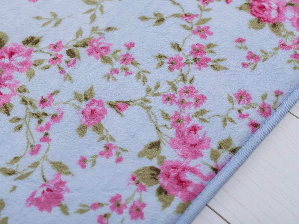 Evelyn КИЛИМ Нехлъзгаща се Отпечатано 60x90 cm Light Blue