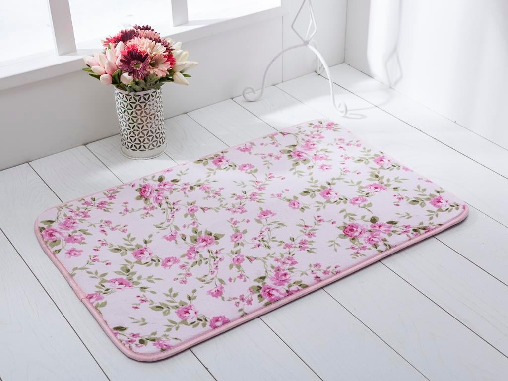 Evelyn КИЛИМ Нехлъзгаща се Отпечатано 60x90 cm Light Pink,