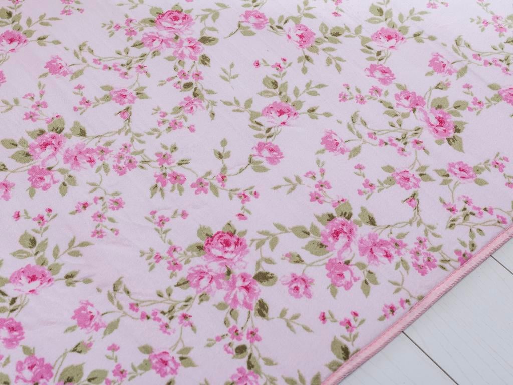 Evelyn КИЛИМ Нехлъзгаща се Отпечатано 80x150 cm Light Pink,