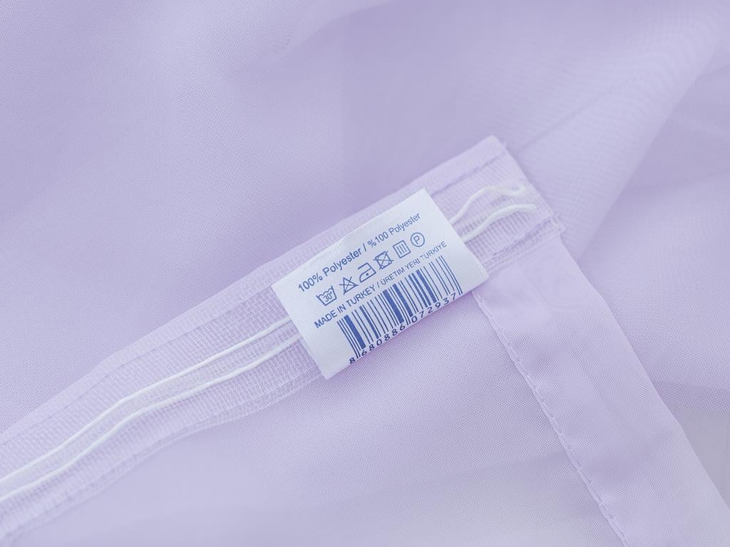 Evelyn ТЮЛ ПЕРДЕ Тъкан Lilac.