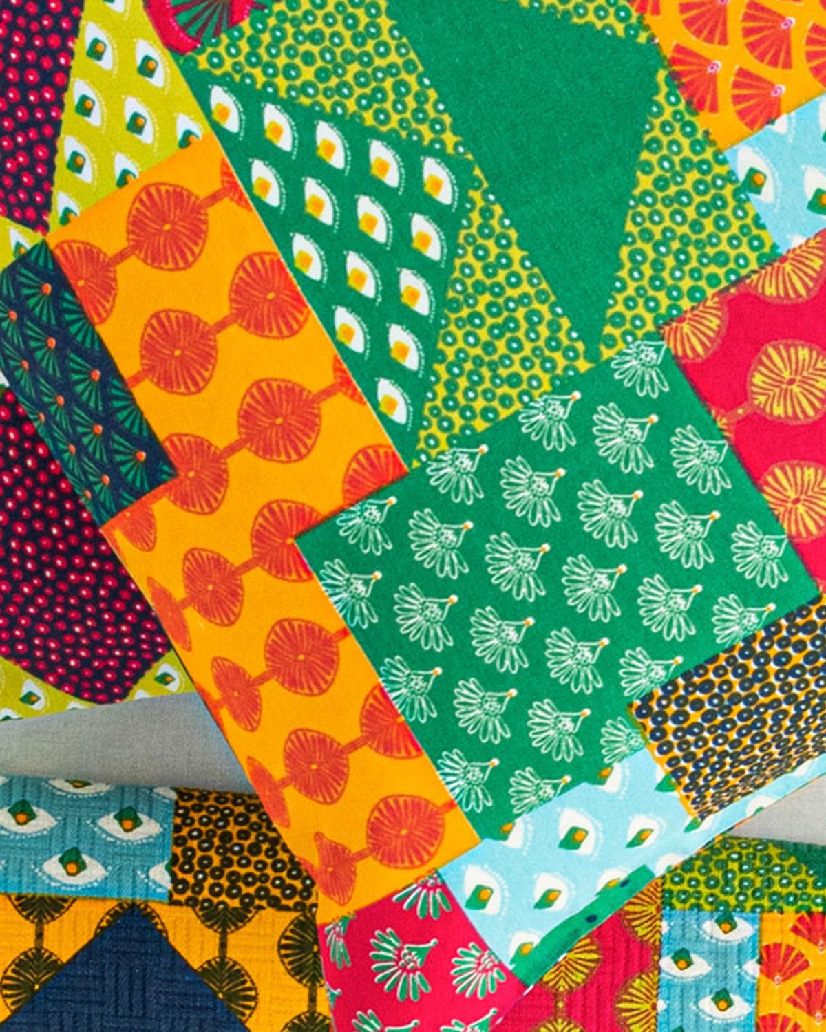 Exotic Patch Кълъфка За Възглавни 2Бр., Лесно За Гладене, Тъмно Зелено, 50 X 70 Cm