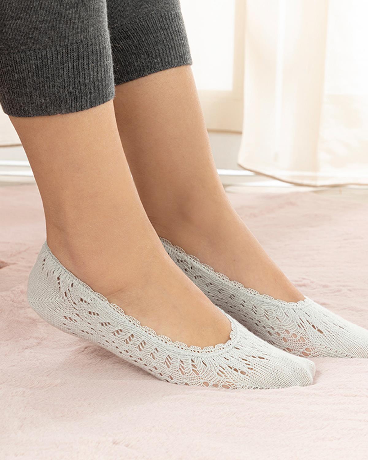 Fairy Лот Чорапи Жена Памук 36-40 Сив