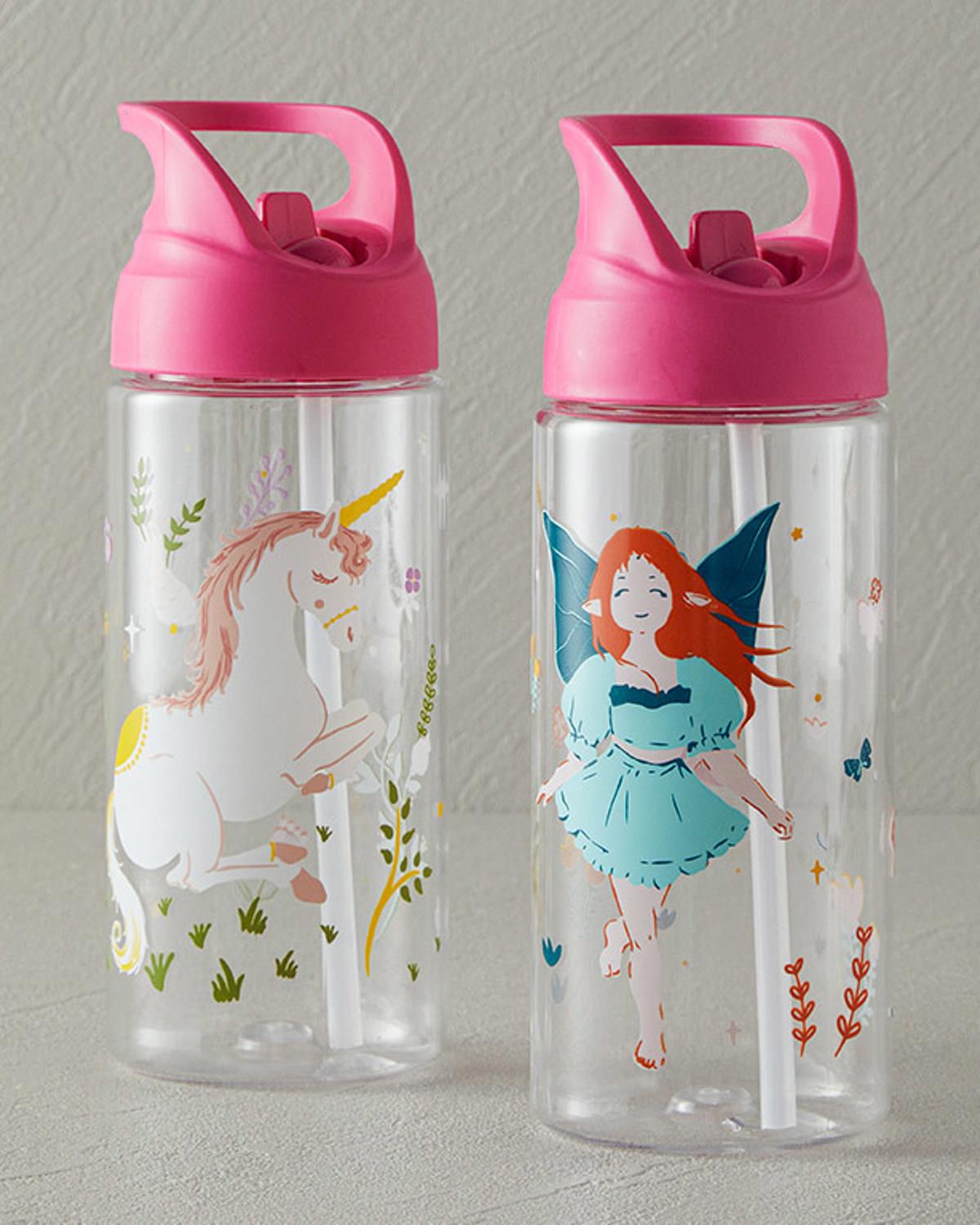 Fairy Kids Water Bottle 500 ml Fuchsia