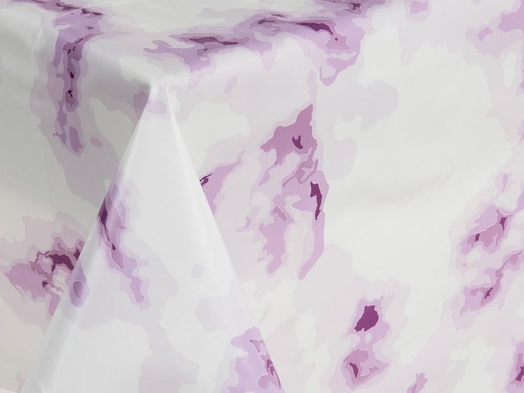 Fancy Marble Покривка за Маса ПВЦ 100x140 cm Lilac.