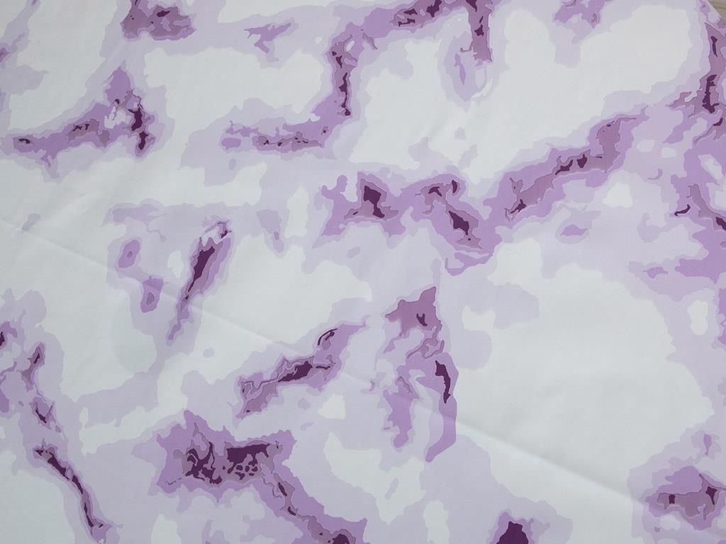 Fancy Marble Покривка за Маса ПВЦ 140 cm Lilac.