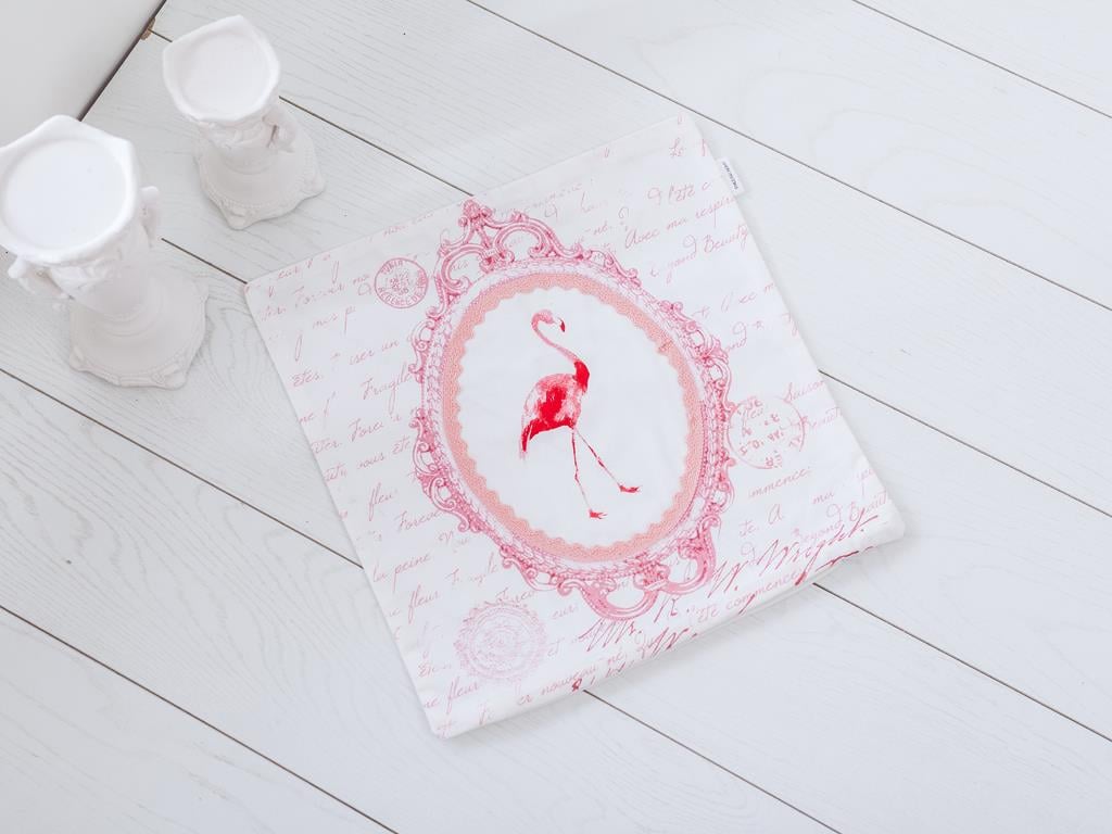 Filamingo ВЪЗГЛАВНИЦА подробно Отпечатано 40x40 cm Сьомга