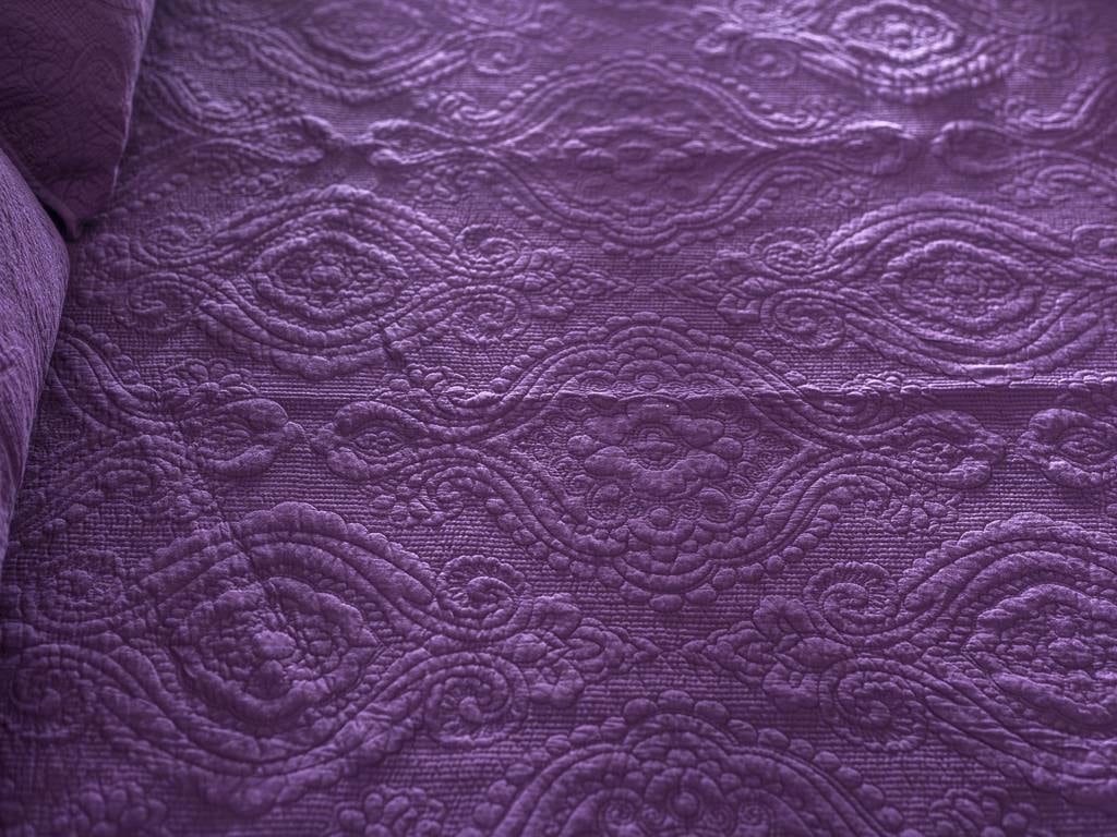 Fiora ПОКРИВКА ЗА ЛЕГЛО К Двоен Country 240x260 cm Purple.
