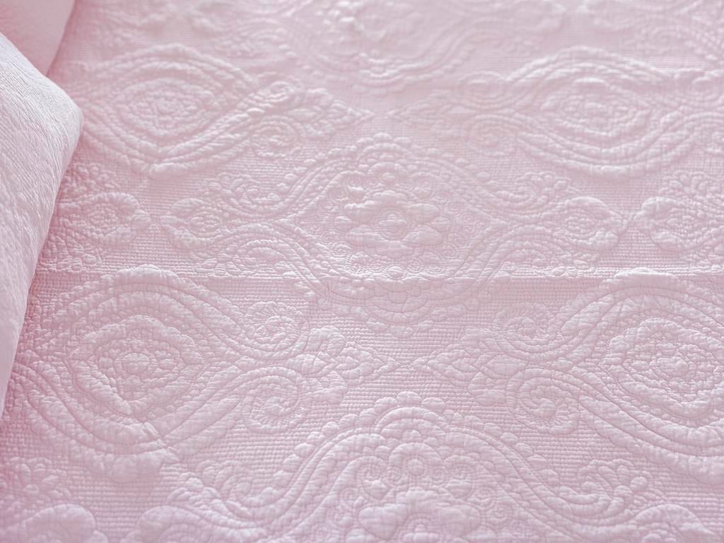Fiora ПОКРИВКА ЗА ЛЕГЛО К Tek Kişilik Country 160x240 cm Pink