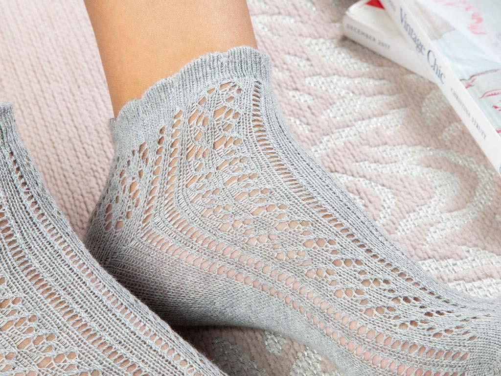 Fishnet ЧОРАПИ Памучен Standart Gray