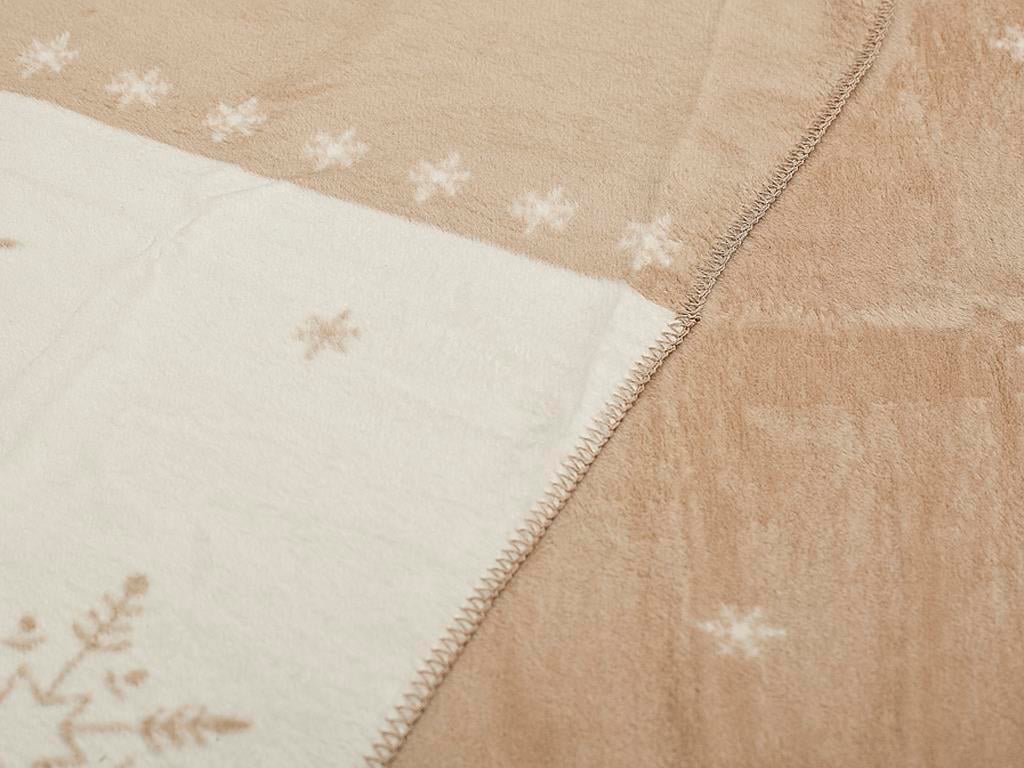 Flake ОДЕАЛО Двоен Памучен 200x220 cm Beige
