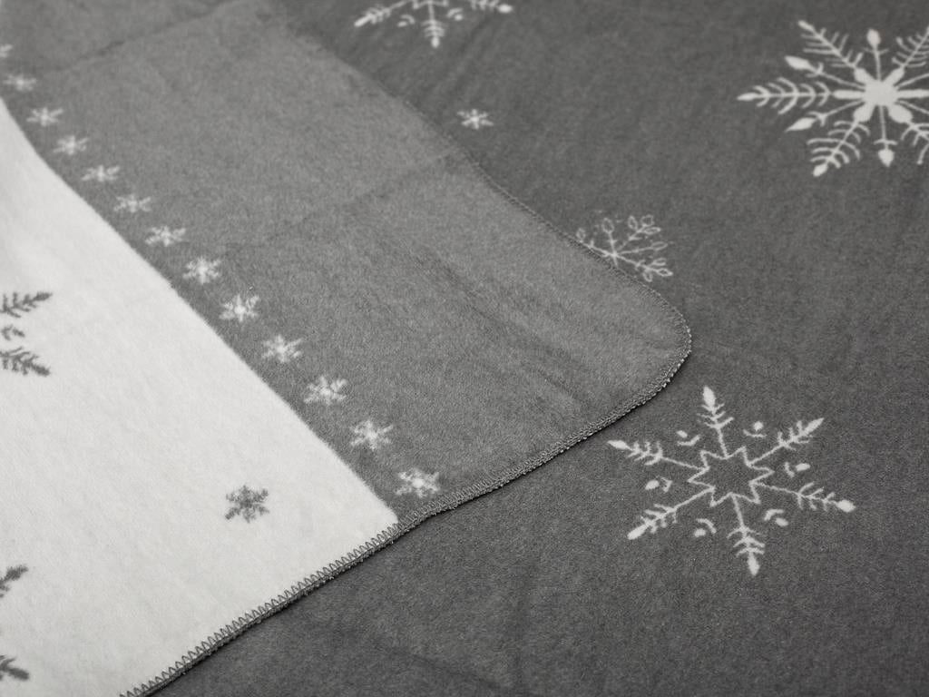 Flake ОДЕАЛО Двоен Памучен 200x220 cm Gray