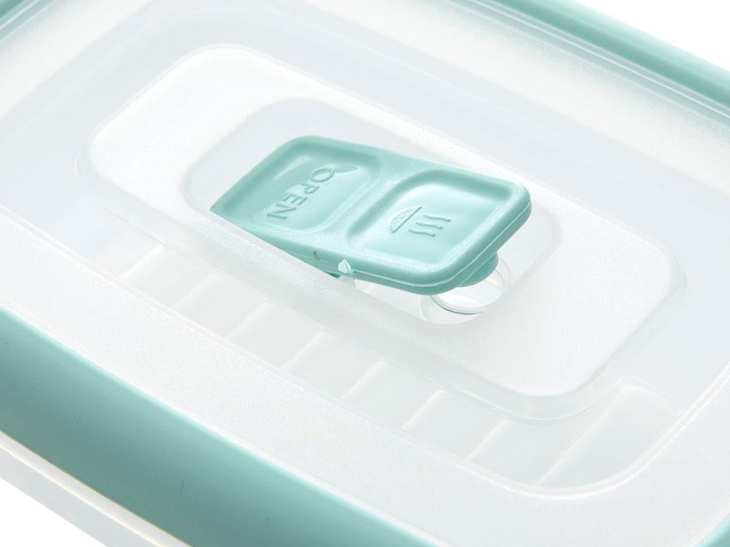 Frey КУТИЯ ЗА СЪХРАНЕНИЕ Правоъгълен малък Пластмасов 350 ml Green