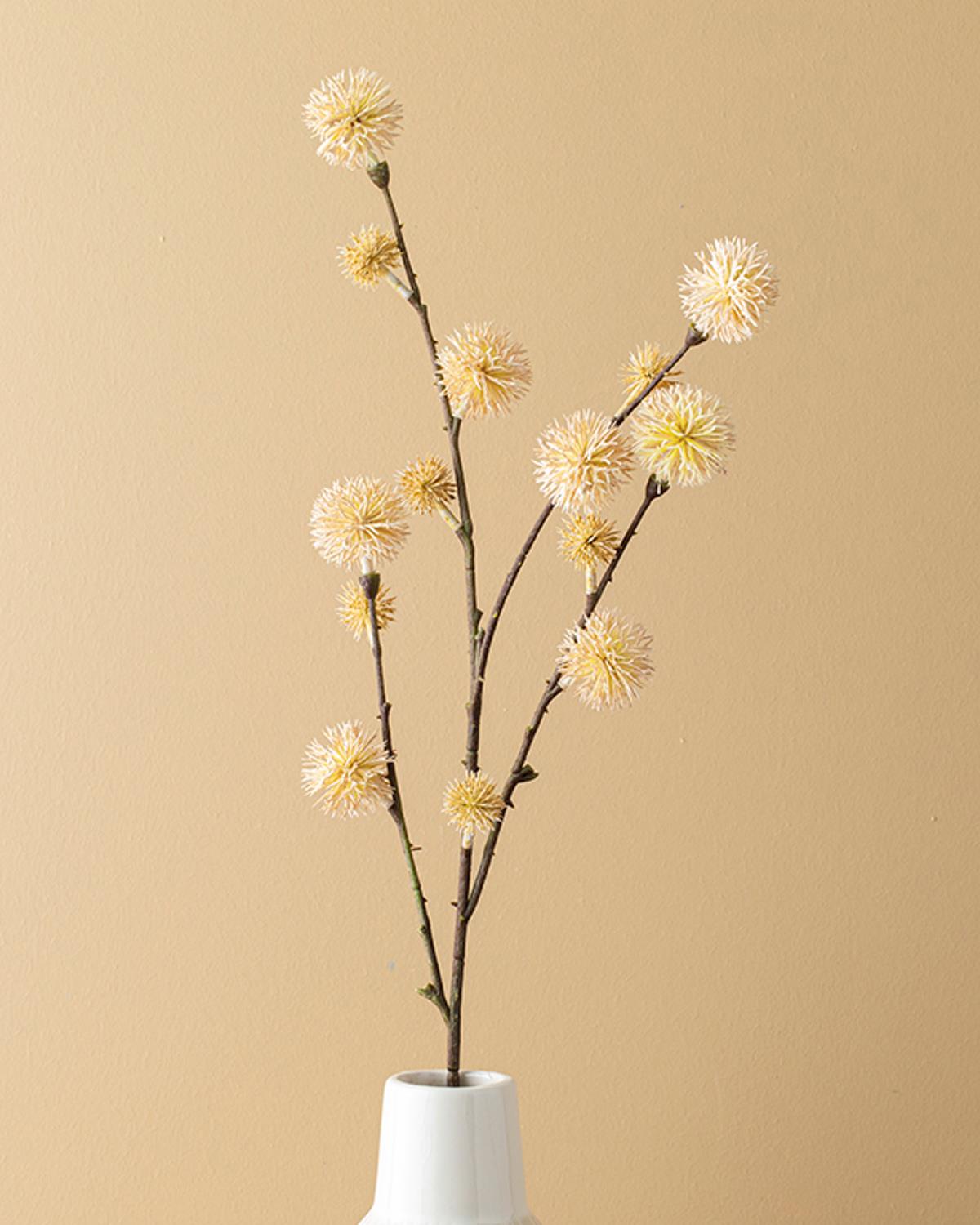 Artificial Flower - One Pc 62 cm Cream