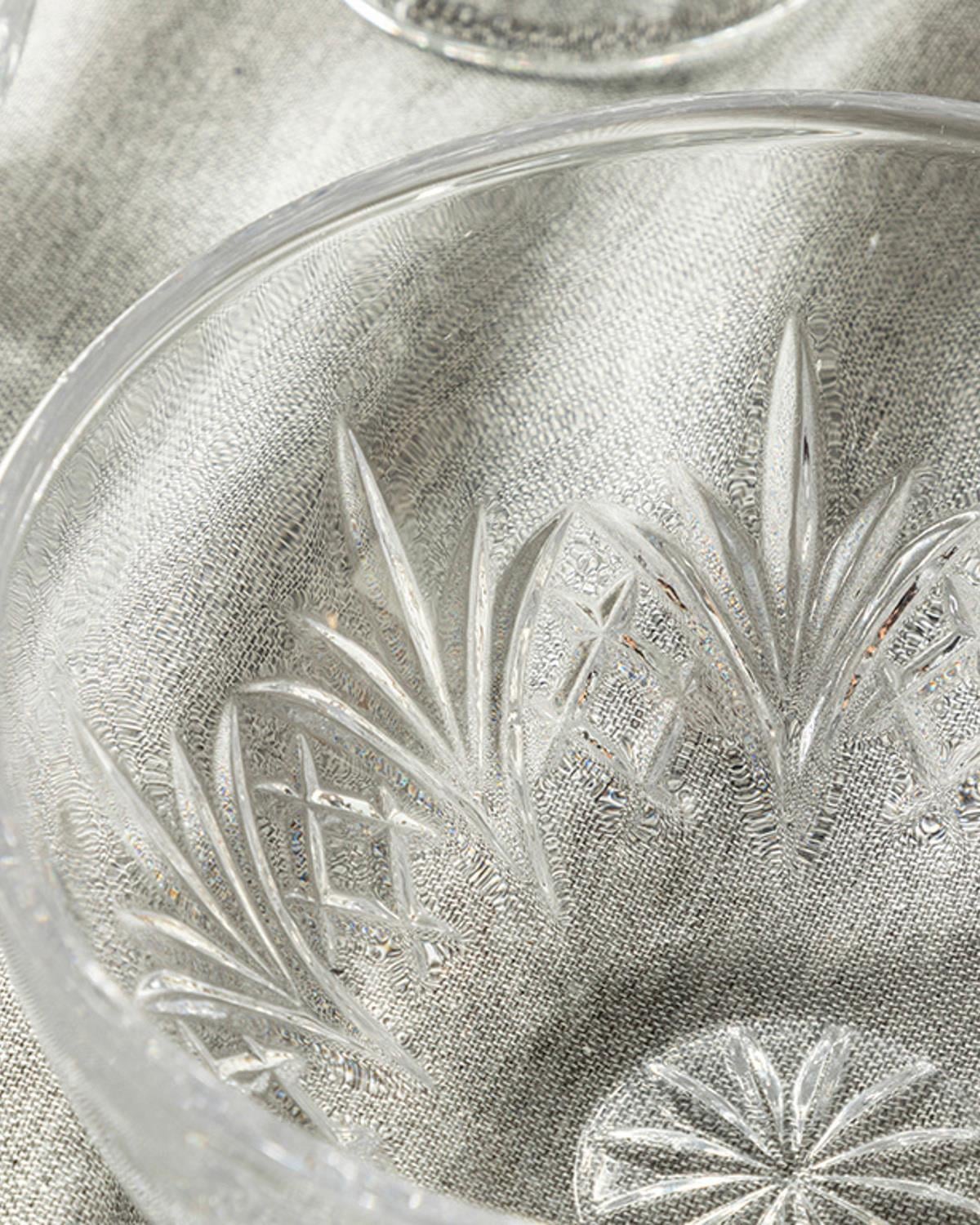 Fungo Купа 3 Бр., Стъкло, Прозрачен, 9,5 + 12,7 + 15 Cm