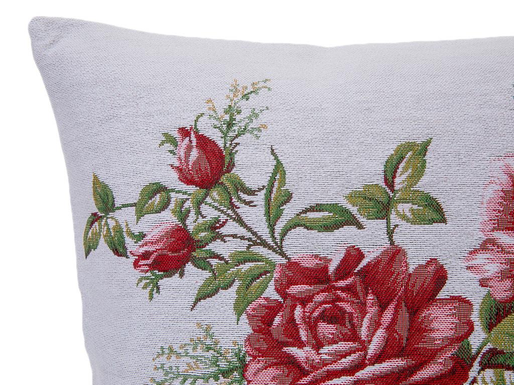 Glam Rose ВЪЗГЛАВНИЦА Панама 45x45 cm червен
