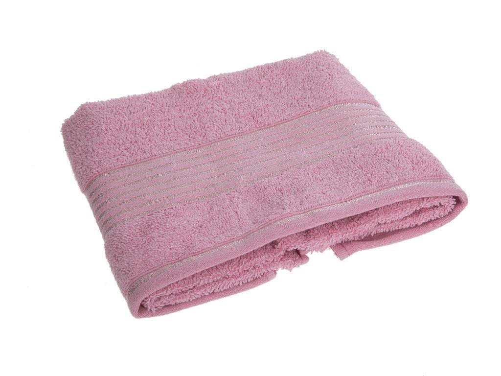 Glam Stripe ХАВЛИЯ ЗА ЛИЦЕ Сребрист (златист) 50x80 cm Pink