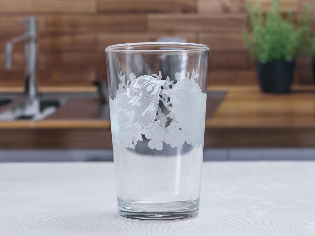 Gloria ВОДНА ЧАША 6 Set Served with Coffee Cam 100 ml White