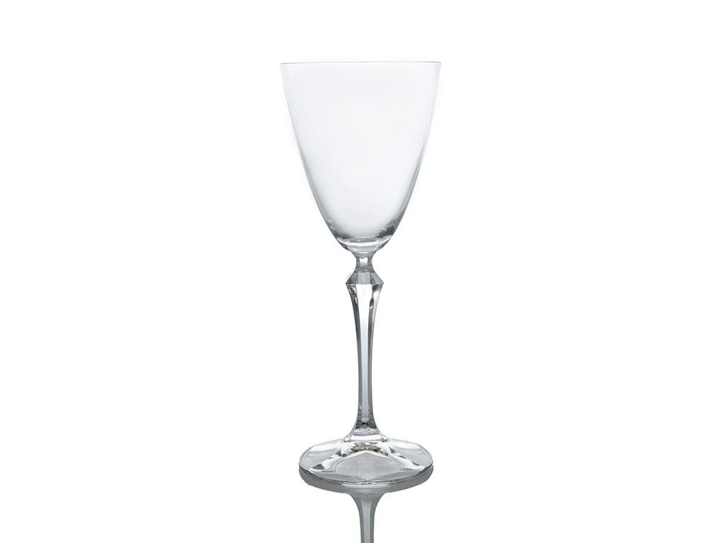 Glory ЧАША ЗА БЕЗАЛКОХОЛНО 6 броя с крака Cam 250 ml Transparent