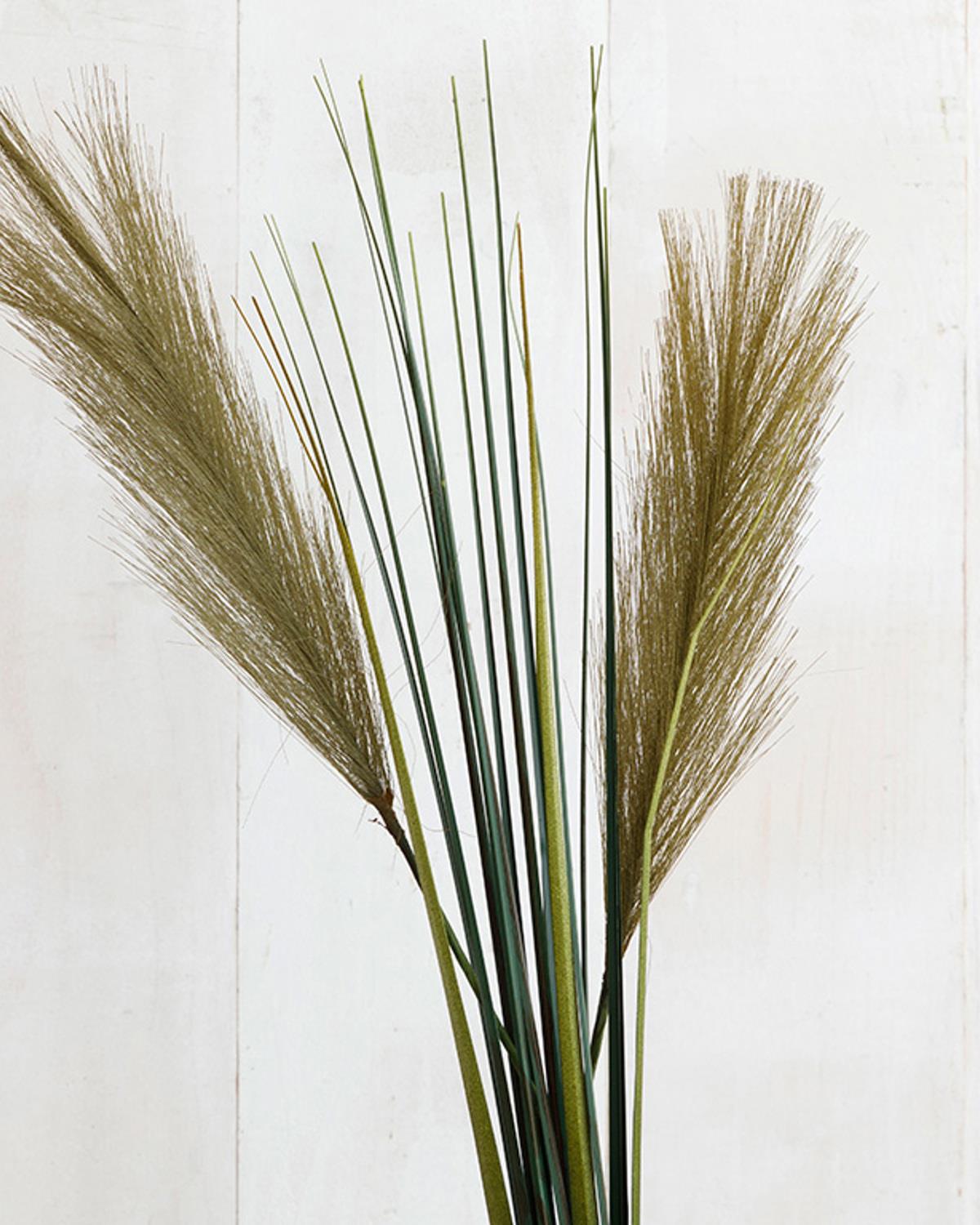 Grass Изкуствено Цвете 75 см Зелен